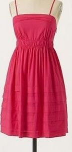 Gorgeous pink Maeve shades of summer dress